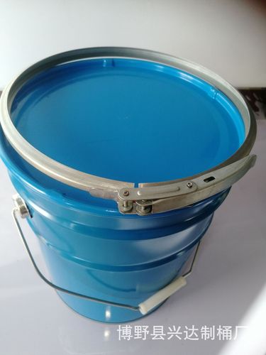 厂家直销现货油漆桶10l马口铁卡箍抱箍化工桶涂料桶粉末包装铁桶