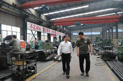 街道党工委书记王奎到辖区企业督导安全生产 环保和夏季防汛工作