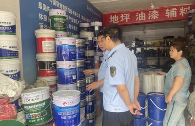 我市开展含挥发性有机物原辅材料达标情况联合检查