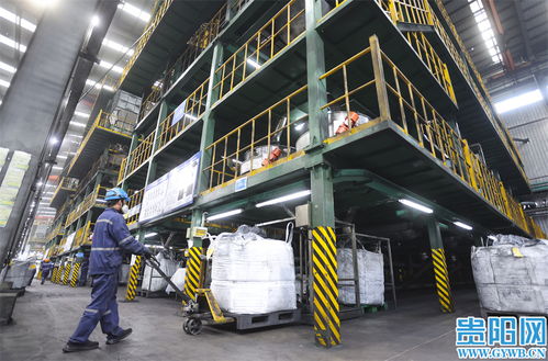 贵安 锂电池负极材料成品生产忙